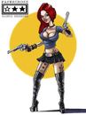 Cartoon: PSD Shooter 2 (small) by billfy tagged sexy girl guns warrior