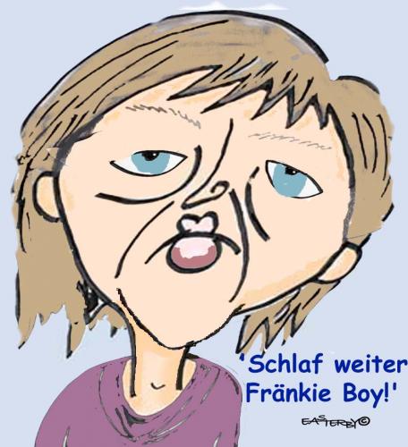 Cartoon: German Election 2009 (medium) by EASTERBY tagged steinmeier