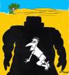 Cartoon: GIANT SHADOW (small) by EASTERBY tagged desert,shadow,fear