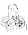 Cartoon: Very handy (small) by EASTERBY tagged skeletons,hands