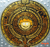 Cartoon: Maya Maya Calendar (small) by Munguia tagged mayan,maya,bee,abeja,calendario
