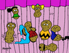Cartoon: Peanuts (small) by Munguia tagged peanuts,charly,brown,snoopy,linus,lucy,charles,shultz,munguia,costa,rica,humor,grafico,carictura,parody,parodia,parodies