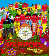 Cartoon: Peppers (small) by Munguia tagged beatles,sgt,pepper,lonely,hearts,club,band,cover,album,parodies,parody,chili