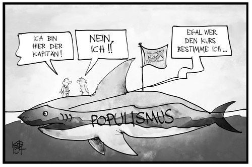 Cartoon: AfD-Parteitag (medium) by Kostas Koufogiorgos tagged karikatur,koufogiorgos,illustration,cartoon,afd,partei,parteitag,petry,lucke,hai,populismus,führung,parteispitze,richtung,steuer,ruder,kapitän,karikatur,koufogiorgos,illustration,cartoon,afd,partei,parteitag,petry,lucke,hai,populismus,führung,parteispitze,richtung,steuer,ruder,kapitän