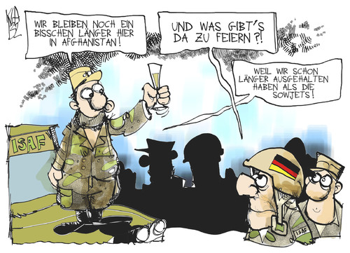 Cartoon: Afghanistan-Mandat (medium) by Kostas Koufogiorgos tagged afghanistan,mandat,bundeswehr,isaf,soldat,krieg,konflikt,terrorismus,karikatur,kostas,koufogiorgos,afghanistan,mandat,bundeswehr,isaf,soldat,krieg,konflikt,terrorismus,karikatur,kostas,koufogiorgos