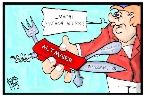 Allzweckwaffe Altmaier