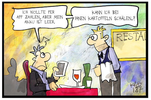 App statt Bargeld