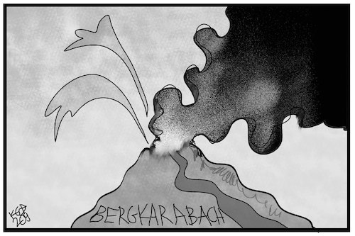 Cartoon: Bergkarabach (medium) by Kostas Koufogiorgos tagged karikatur,koufogiorgos,illustration,cartoon,bergkarabach,armenien,aserbaidschan,krieg,konflikt,karikatur,koufogiorgos,illustration,cartoon,bergkarabach,armenien,aserbaidschan,krieg,konflikt