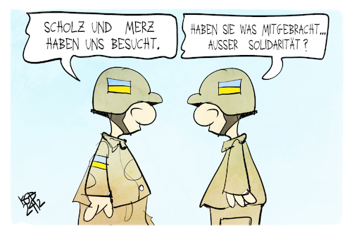 Besuche in der Ukraine