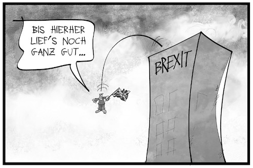 Cartoon: Brexit (medium) by Kostas Koufogiorgos tagged karikatur,cartoon,koufogiorgos,illustration,brexit,hochhaus,sprung,fall,grossbritannien,europa,eu,europäische,union,ausstieg,karikatur,cartoon,koufogiorgos,illustration,brexit,hochhaus,sprung,fall,grossbritannien,europa,eu,europäische,union,ausstieg