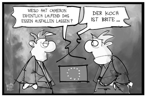 Cartoon: Cameron isst nichts (medium) by Kostas Koufogiorgos tagged karikatur,koufogiorgos,illustration,cartoon,cameron,essen,brite,englisch,küche,eu,europa,gipfel,politiker,brexit,karikatur,koufogiorgos,illustration,cartoon,cameron,essen,brite,englisch,küche,eu,europa,gipfel,politiker,brexit