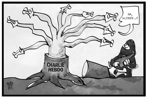 Cartoon: Charlie Hebdo (medium) by Kostas Koufogiorgos tagged karikatur,koufogiorgos,illustration,cartoon,charlie,hebdo,feder,anschlag,terrorist,paris,pflanze,gewächs,meinungsfreiheit,pressefreiheit,karikatur,koufogiorgos,illustration,cartoon,charlie,hebdo,feder,anschlag,terrorist,paris,pflanze,gewächs,meinungsfreiheit,pressefreiheit