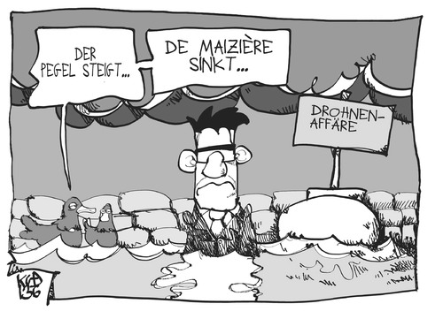 De Maiziere unter