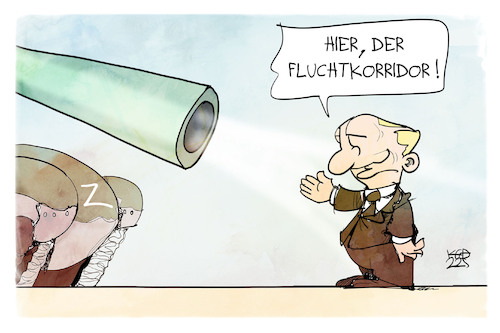 Der Fluchtkorridor