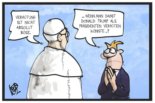 Der Papst verhütet