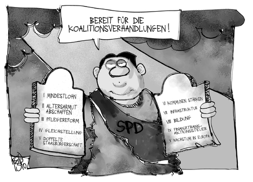 Die 10 Gebote der SPD