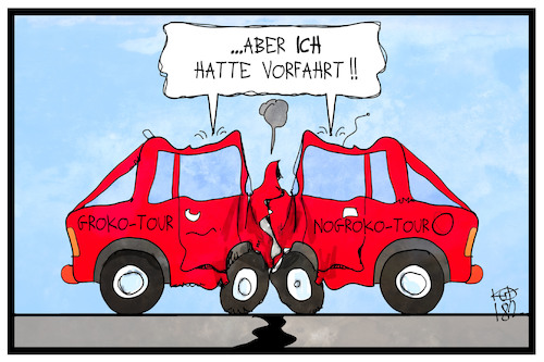 Die Groko-NoGroko-Tour