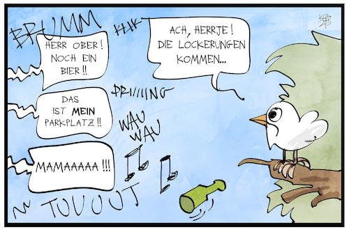 Die Lockerungen kommen