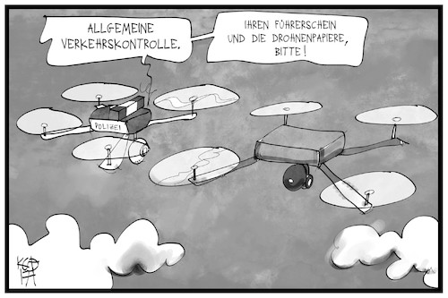 Drohnen-Verkehr