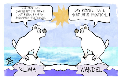 Cartoon: Erderwärmung (medium) by Kostas Koufogiorgos tagged karikatur,koufogiorgos,eisberg,eisbär,titanic,klima,erderwärmung,klimawandel,karikatur,koufogiorgos,eisberg,eisbär,titanic,klima,erderwärmung,klimawandel