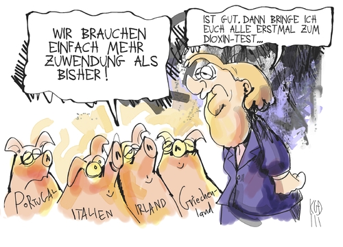 Cartoon: EU-Finanzministergipfel (medium) by Kostas Koufogiorgos tagged eu,euro,europaeische,union,deutschland,griechenland,irland,italien,spanien,portugal,geld,kredit,buergschaft,merkel,rettungsschirm,finanzminister,gipfel,staatsdefizit,schulden,krise,wirtschaft,politik,karikatur,kostas,koufogiorgos,eu,euro,deutschland,griechenland,irland,italien,spanien,portugal,geld,kredit,rettungsschirm,finanzminister,staatsdefizit,schulden,krise,wirtschaft