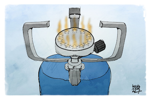 Europäischer Gas-Sparplan