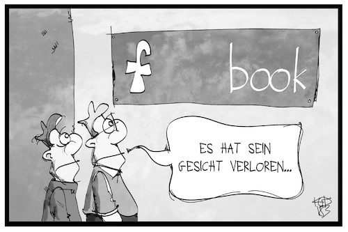 Facebook-Gesichtsverlust