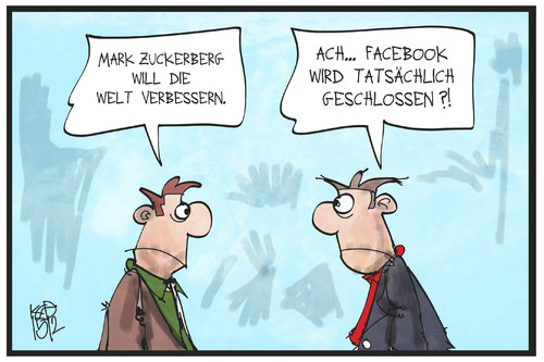 Cartoon: Facebook (medium) by Kostas Koufogiorgos tagged zuckerberg,cartoon,illustration,koufogiorgos,karikatur,internet,netzwerke,soziale,facebook,karikatur,koufogiorgos,illustration,cartoon,zuckerberg,facebook,soziale,netzwerke,internet