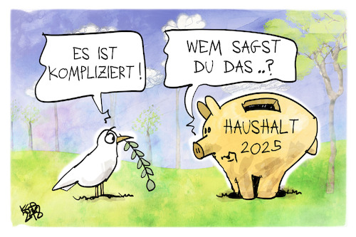 Frieden und Haushalt