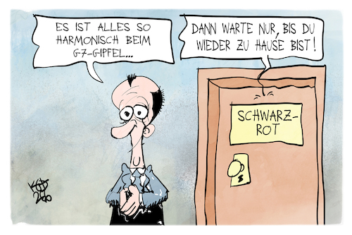 G7 und Schwarz-Rot