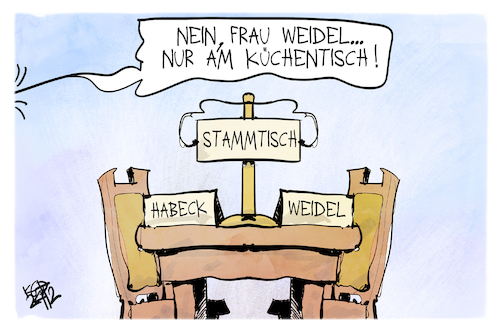 Habeck und Weidel