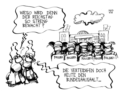 Haushalt und Reichstag