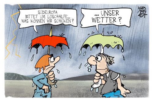 Hitze und Brände in Südeuropa