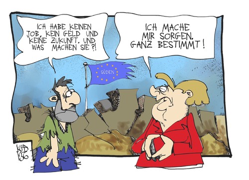 Cartoon: Jugendarbeitslosigkeit (medium) by Kostas Koufogiorgos tagged jugend,arbeitslosigkeit,merkel,sorgen,zukunft,perspektive,eu,europa,karikatur,koufogiorgos,jugend,arbeitslosigkeit,merkel,sorgen,zukunft,perspektive,eu,europa,karikatur,koufogiorgos