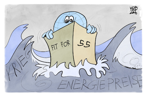Cartoon: Klimapaket (medium) by Kostas Koufogiorgos tagged karikatur,koufogiorgos,klimapaket,erde,welt,krieg,co2,eu,fit,for,55,karikatur,koufogiorgos,klimapaket,erde,welt,krieg,co2,eu,fit,for,55