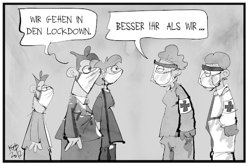 Krankenhaus-Lockdown