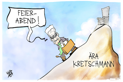 Kretschmann macht Feierabend