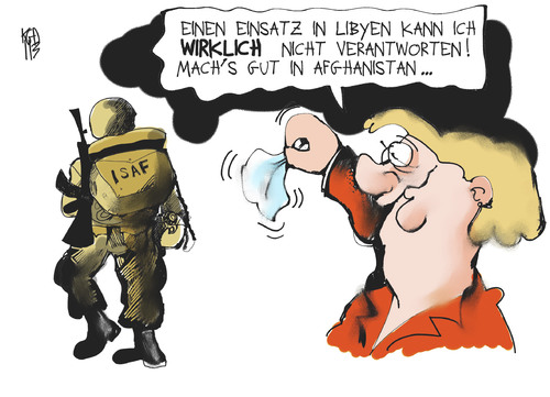 Libyen und Afghanistan