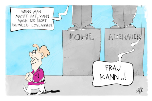 Cartoon: Macht und Politik (medium) by Kostas Koufogiorgos tagged karikatur,koufogiorgos,illustration,cartoon,politik,macht,mann,frau,statue,merkel,karikatur,koufogiorgos,illustration,cartoon,politik,macht,mann,frau,statue,merkel