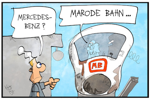 Marode Bahn