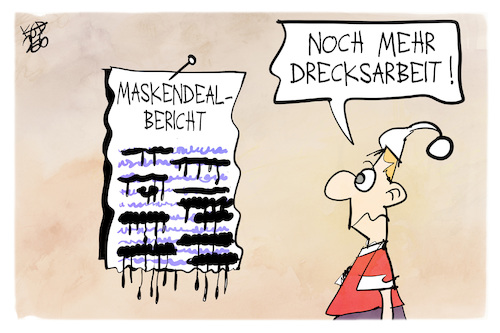 Maskendeal-Bericht