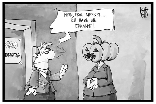 Merkel bei der CSU