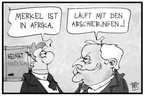 Merkel bereist Afrika