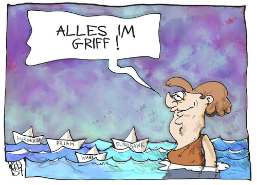 Merkel im Urlaub