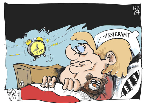 Merkels Urlaub