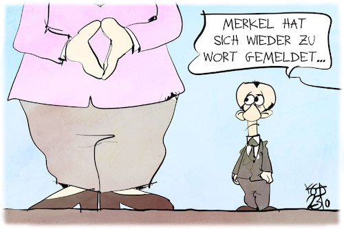 Merz und Merkel