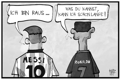 Messi und Ronaldo