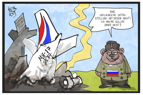 Cartoon: MH17 und KAL007 (medium) by Kostas Koufogiorgos tagged karikatur,koufogiorgos,illustration,cartoon,mh17,kal007,russland,baer,abschuss,geschichte,krieg,konflikt,sowjetunion,karikatur,koufogiorgos,illustration,cartoon,mh17,kal007,russland,baer,abschuss,geschichte,krieg,konflikt,sowjetunion