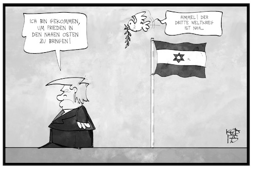 Cartoon: Nahost (medium) by Kostas Koufogiorgos tagged frieden,für,den,nahen,ostenkarikatur,koufogiorgos,illustration,cartoon,trump,israel,nahost,friedenstaube,krieg,konflikt,frieden,für,den,nahen,ostenkarikatur,koufogiorgos,illustration,cartoon,trump,israel,nahost,friedenstaube,krieg,konflikt