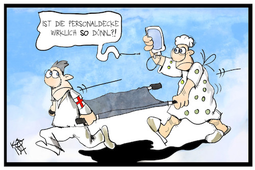 Cartoon: Pflegenotstand (medium) by Kostas Koufogiorgos tagged koufogiorgos,illustration,cartoon,pflege,notstand,personaldecke,patient,arzt,sanitäter,pfleger,medizin,trage,gesundheit,koufogiorgos,illustration,cartoon,pflege,notstand,personaldecke,patient,arzt,sanitäter,pfleger,medizin,trage,gesundheit